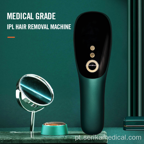 Home Use o dispositivo de IPL verde escuro da remoção do cabelo